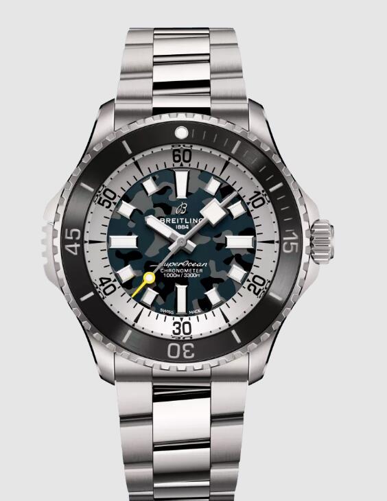 2024 Breitling SuperOcean Automatic 46 Super Diver Titanium Replica Watch E10379351B1E1